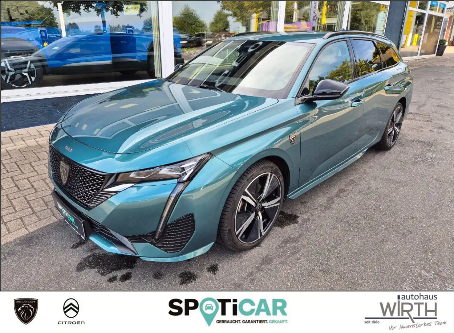 Peugeot 308 SW GT Hybrid 225 EAT8 LED+ACC+NAVI+360°+FOCAL Blau - 2