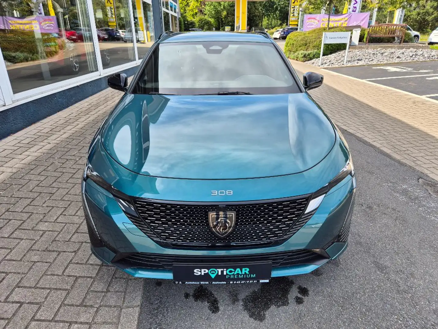 Peugeot 308 SW GT Hybrid 225 EAT8 LED+ACC+NAVI+360°+FOCAL Bleu - 2