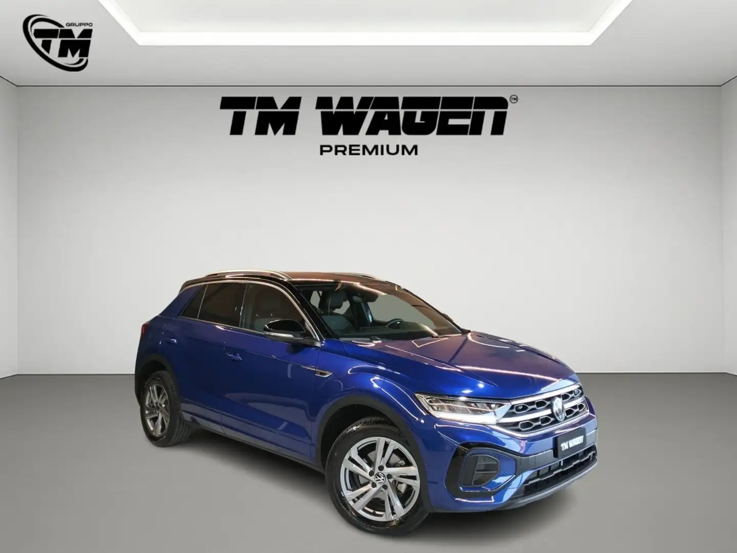 Volkswagen T-Roc 1.0 tsi R-Line 110cv Bleu - 2