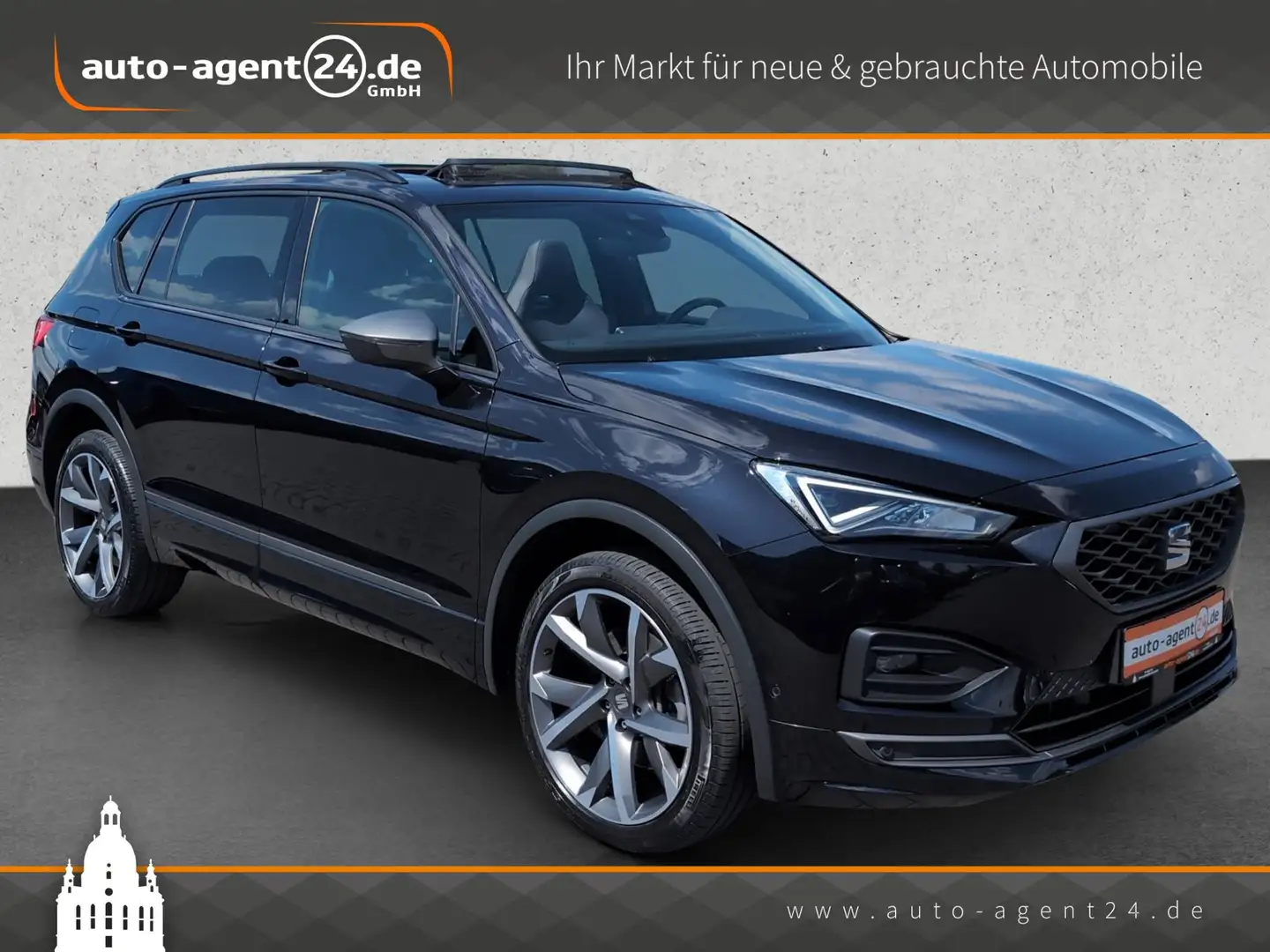 SEAT Tarraco FR 2.0 TDI 4D/Pano/StHzg/VC/AHK/ACC/DCC Schwarz - 1