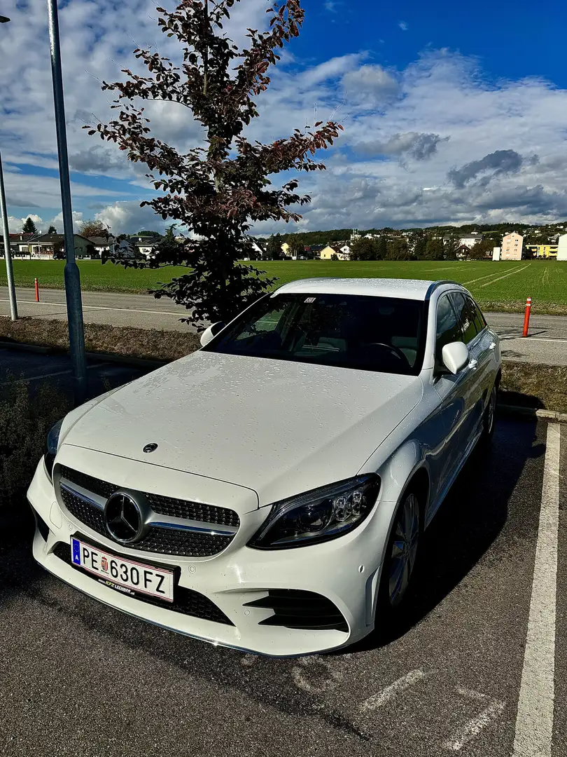 Mercedes-Benz C 220 d T Aut. Weiß - 1