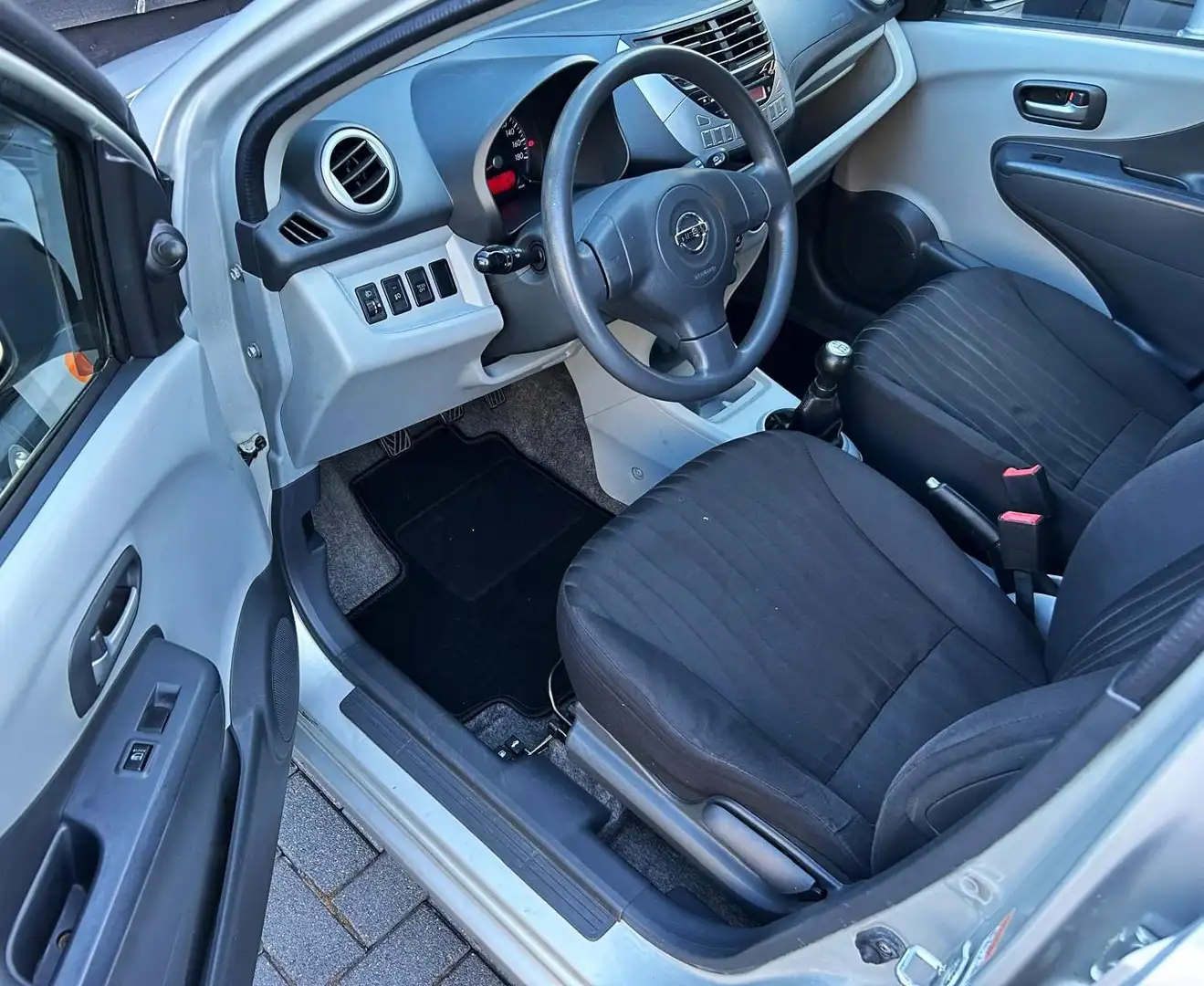 Nissan Pixo 1.0 Acenta - Airco - Tr.Haak - APK 6-'26. Grijs - 2