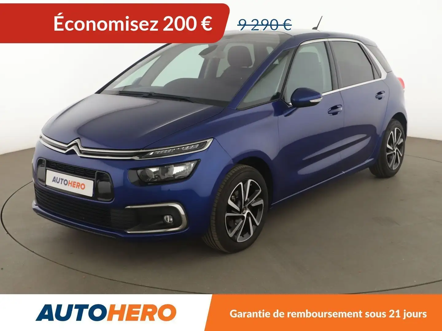 Citroen C4 SpaceTourer 1.2 PureTech Feel EAT6 Bleu - 1