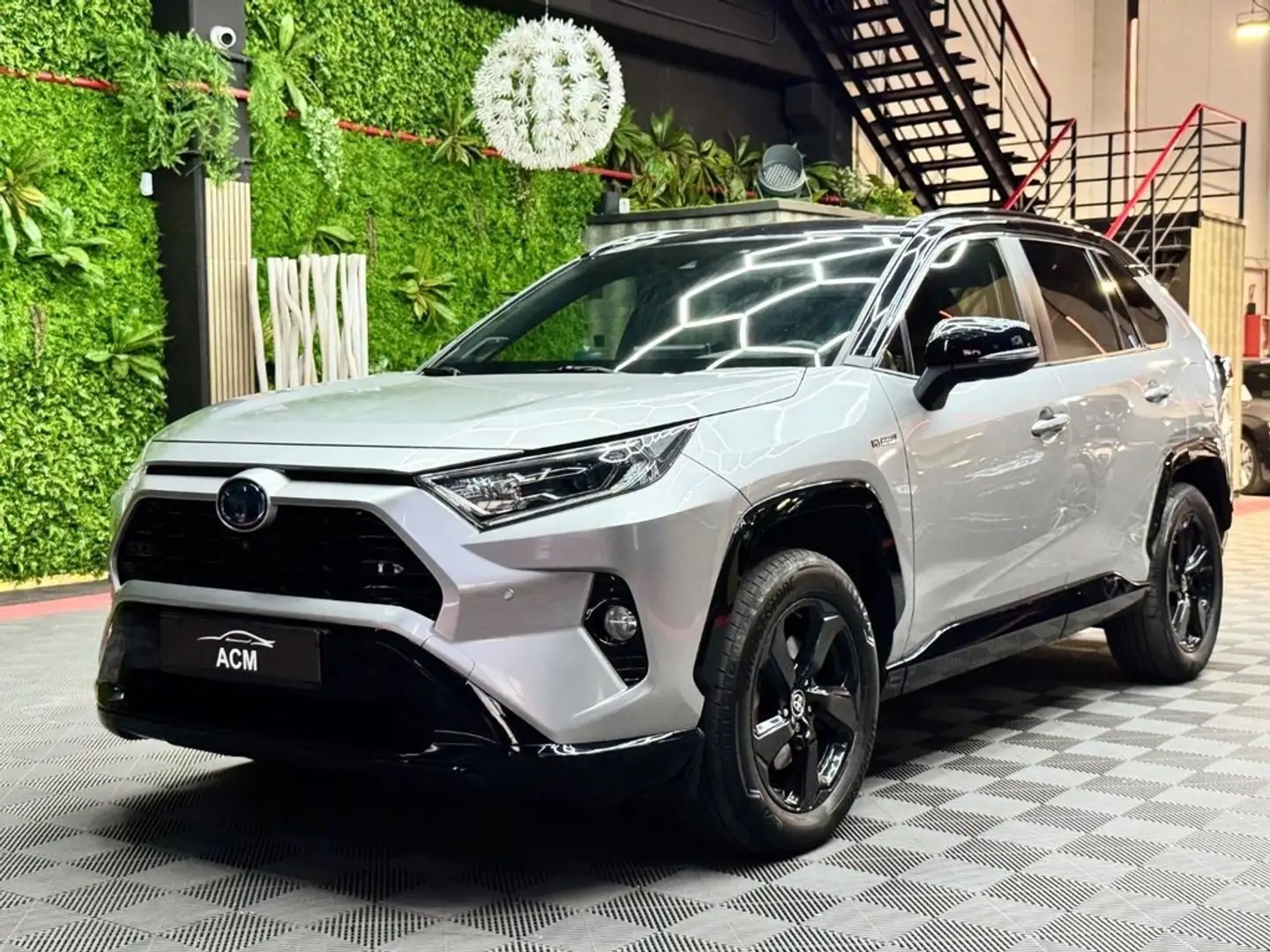 Toyota RAV 4 2.5l 220H Black Edition 4WD Gris - 1