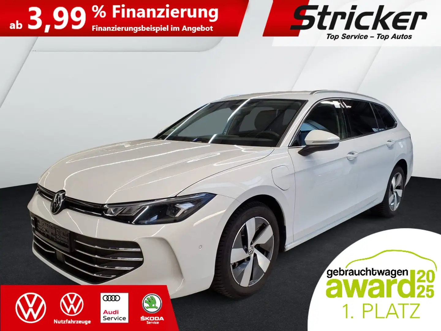Volkswagen Passat Business 1.5TSI e-Hybrid 349,-ohne Anzahlung AHK Weiß - 2
