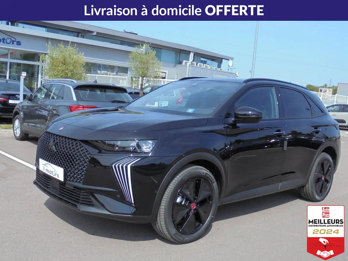 DS Automobiles DS 7 DS7 BlueHDi 130 EAT8 Performance Line +Cam +HML +A Noir - 1