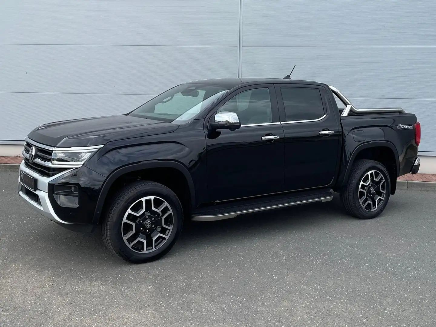 Volkswagen Amarok 3.0 V6 TDI Aventura DOKA 4M LEDER AHK Zwart - 1
