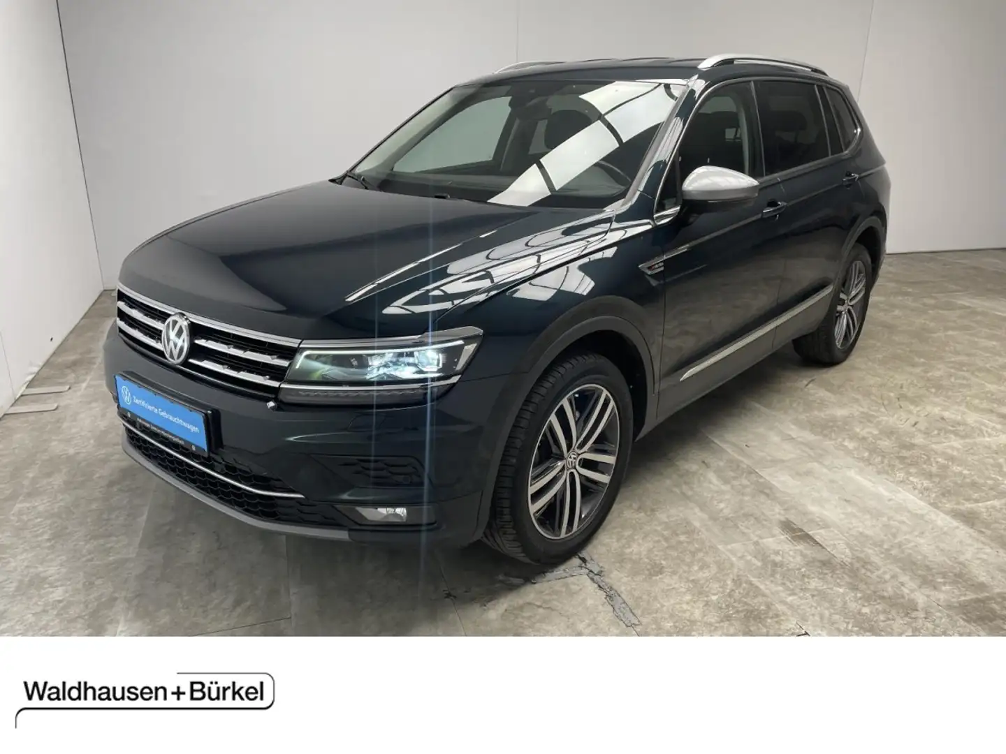 Volkswagen Tiguan Allspace 2.0 TDI DSG 4Motion Highline Klima Navi Leder Grün - 1