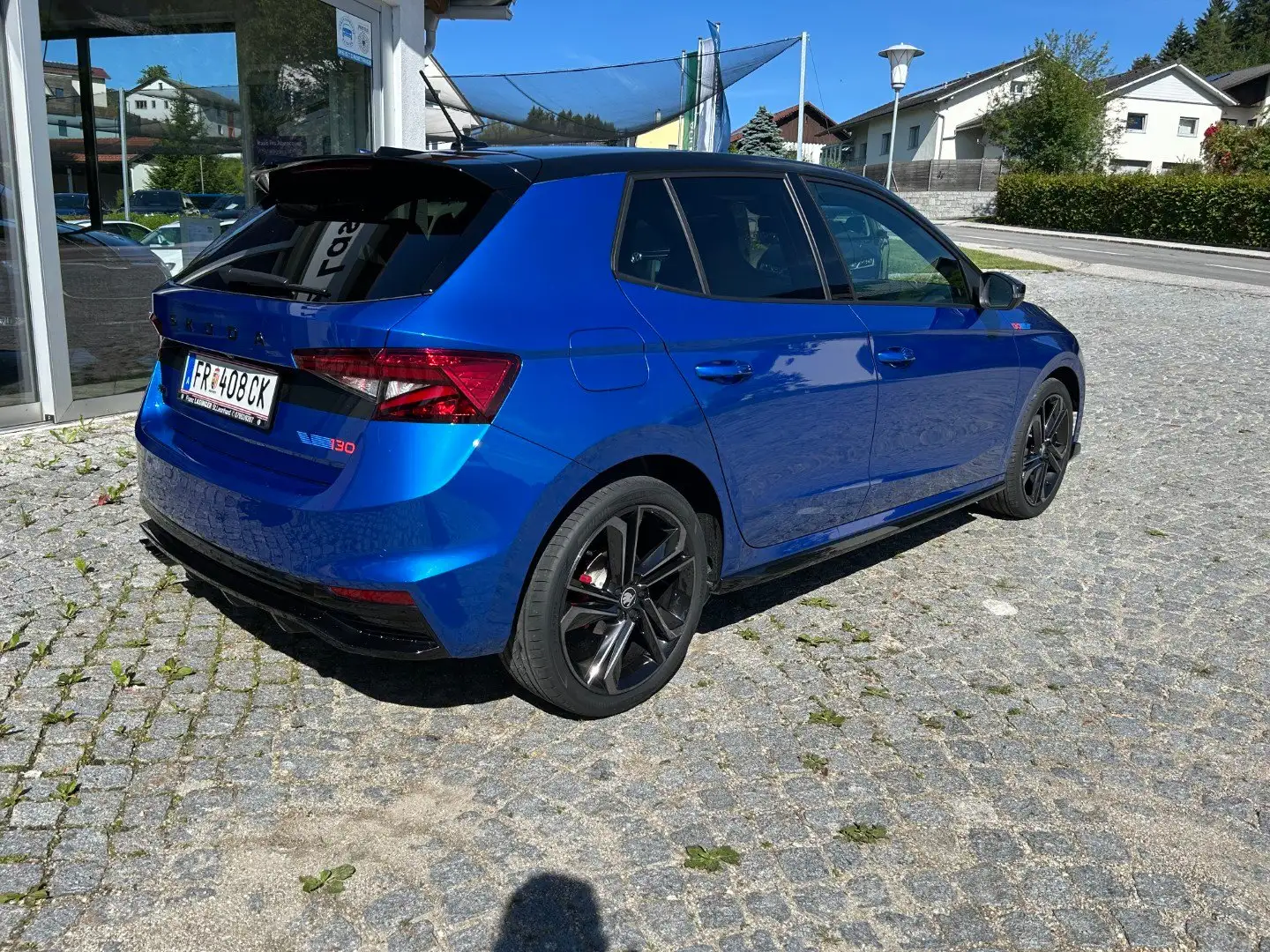 Skoda Fabia 130 Blau - 2