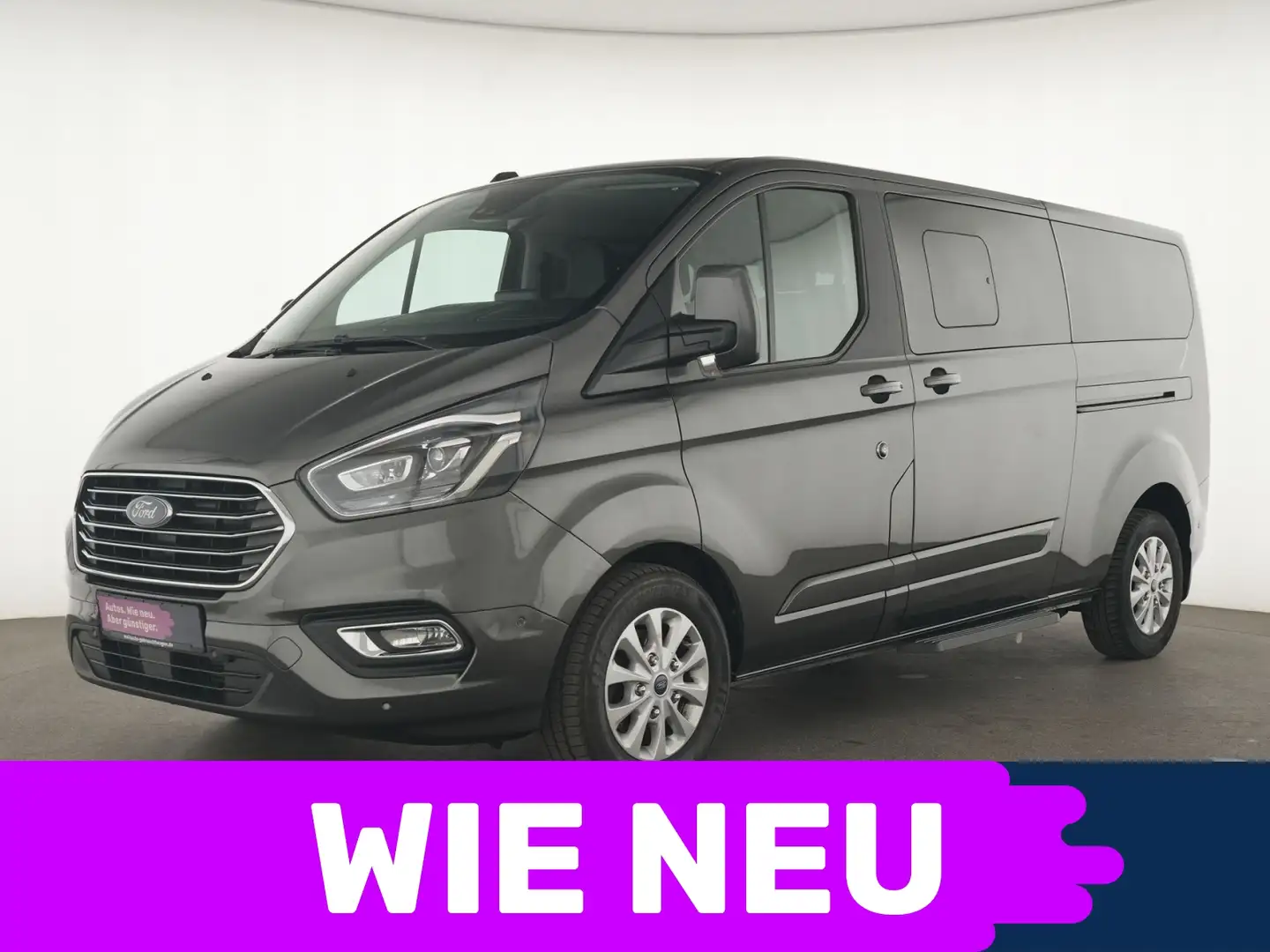 Ford Tourneo Custom Titanium X ACC|Navi|Xenon|SHZ|PDC Gris - 1
