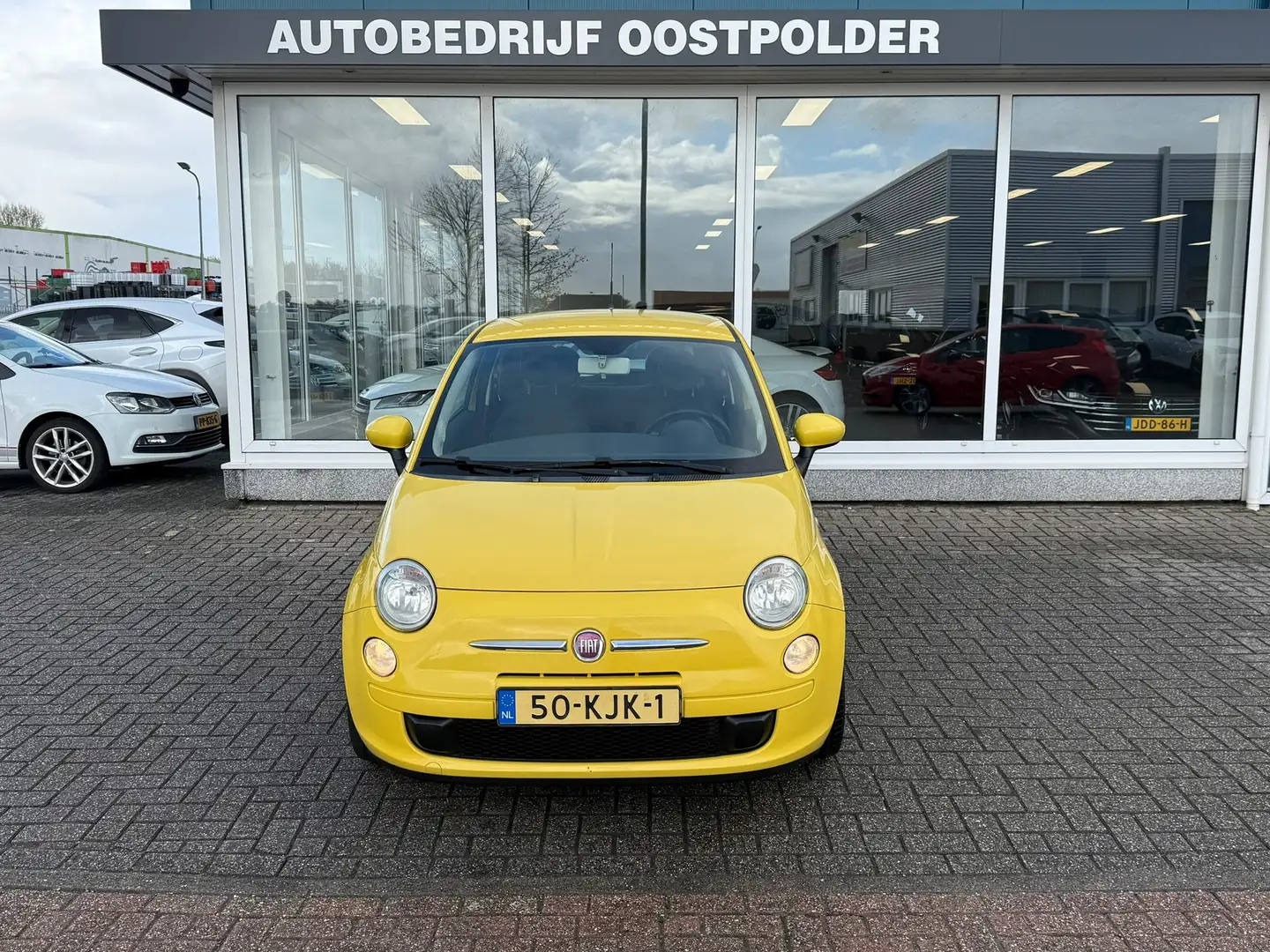 Fiat 500 1.2 Pop Automaat Geel - 2
