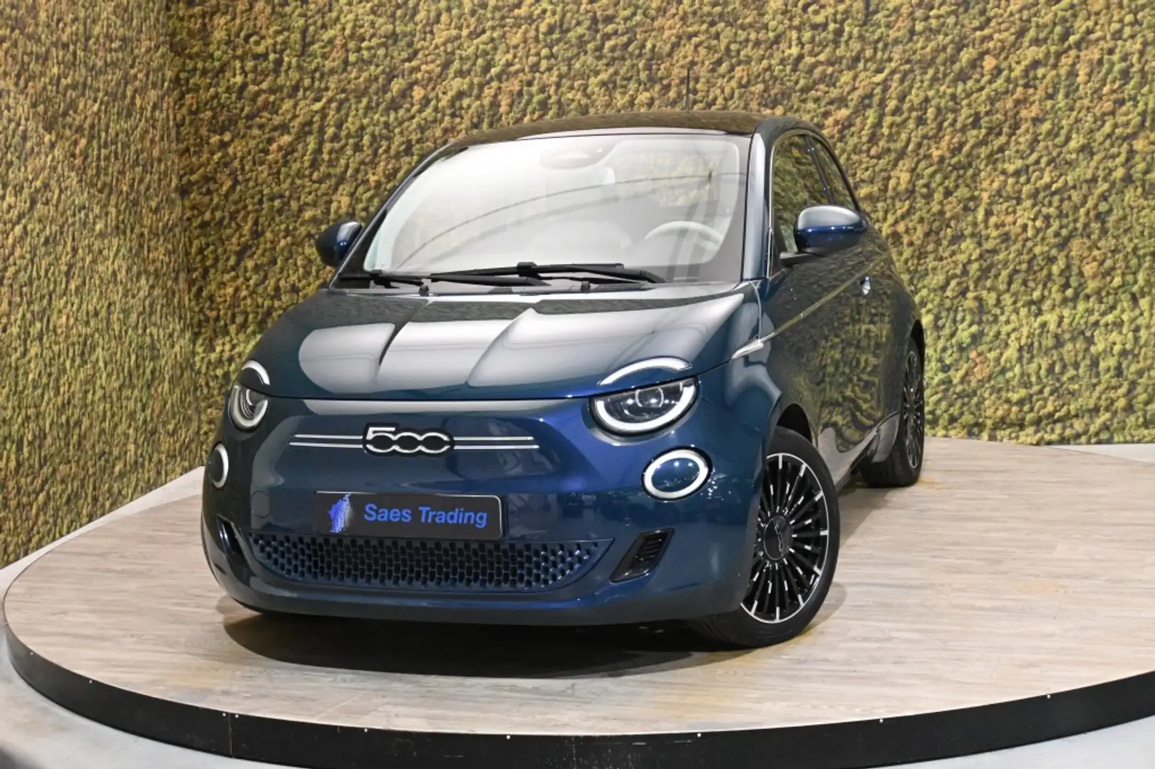 Fiat 500 La Prima 42 kWh | Pano | Camera | Leder | Carplay Blau - 1
