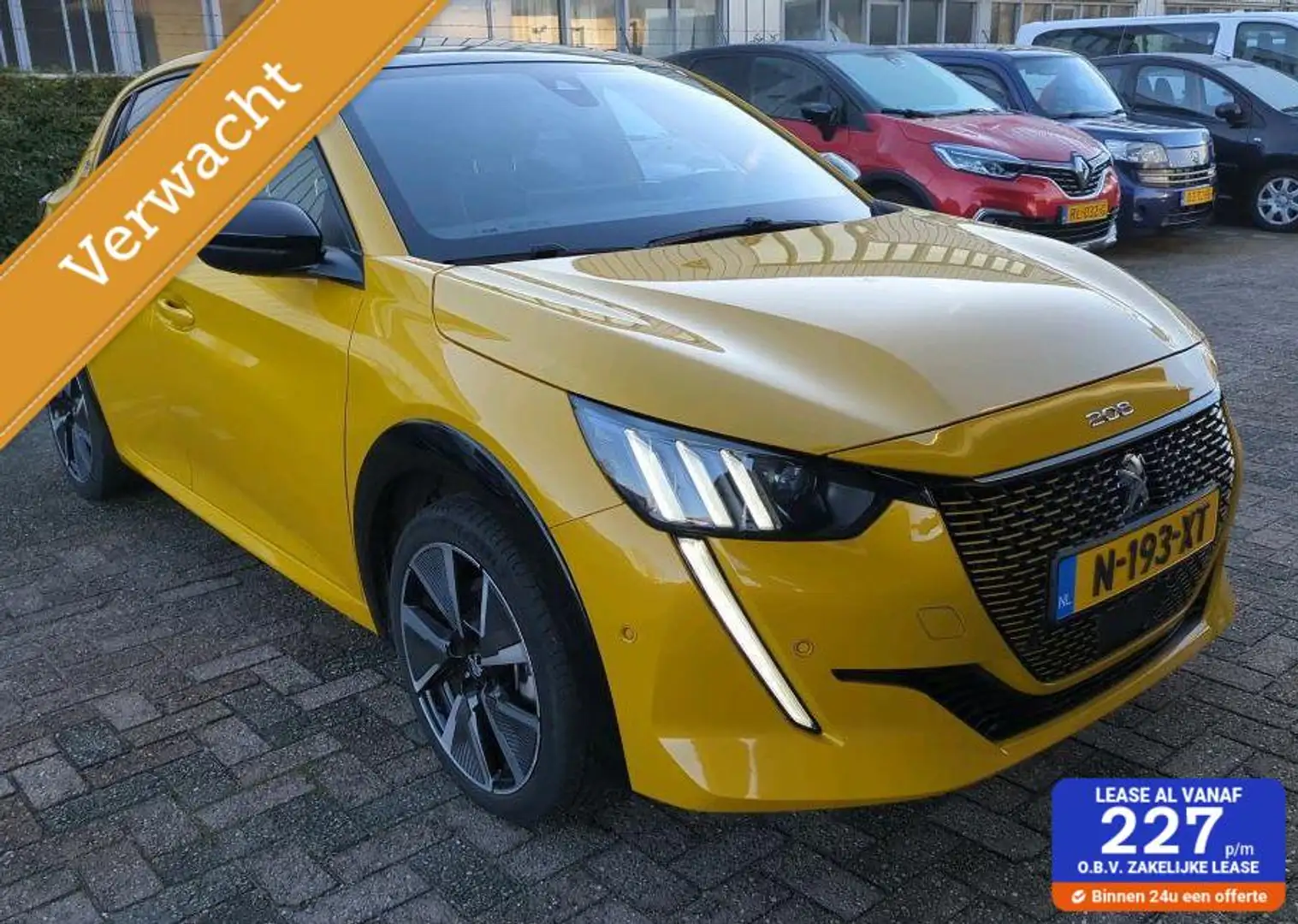 Peugeot e-208 EV GT Pack 50 kWh Giallo - 1