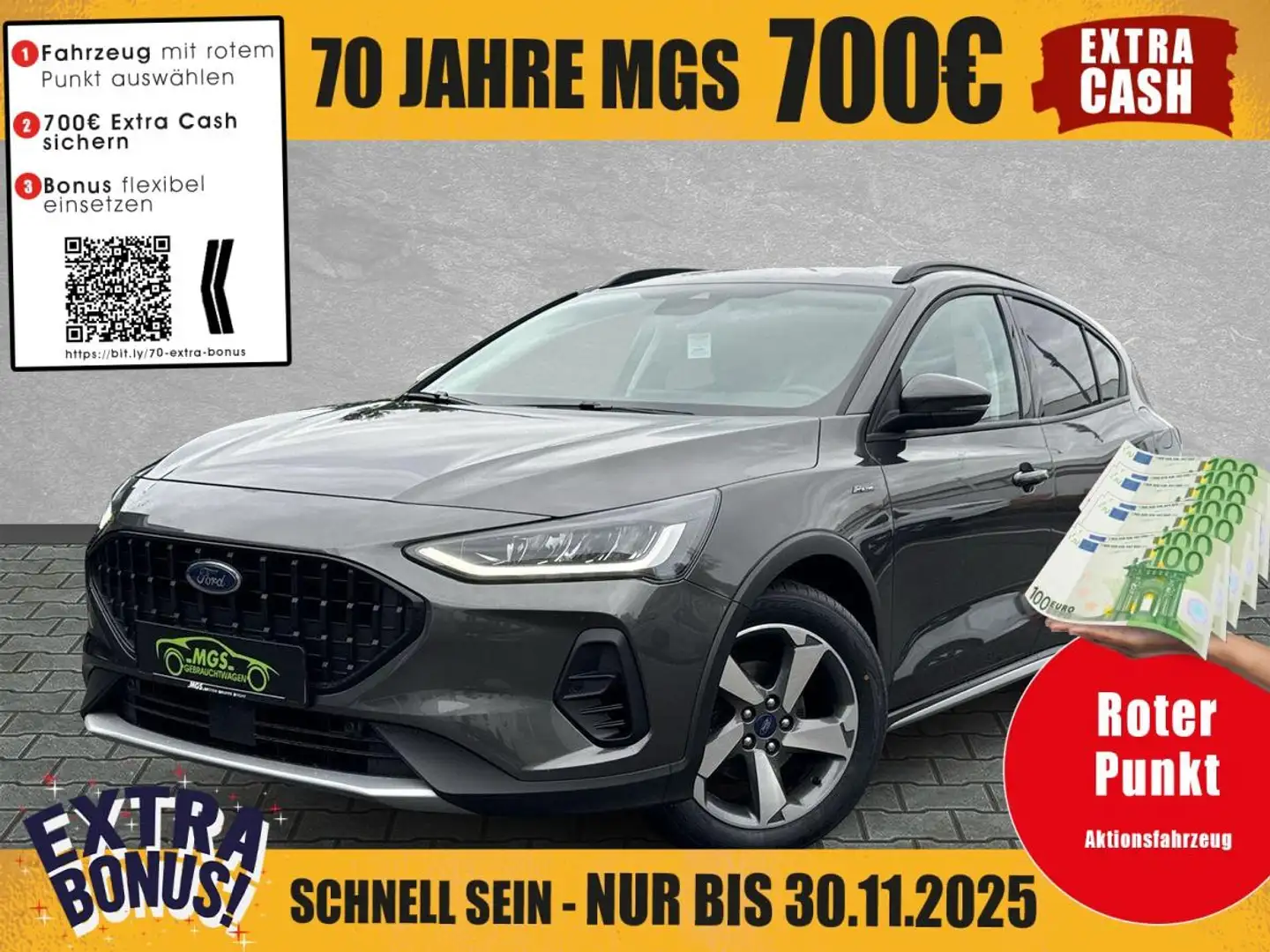 Ford Focus Active 1.5 EcoBlue TDCi KAT DAB #NAVI Gris - 1