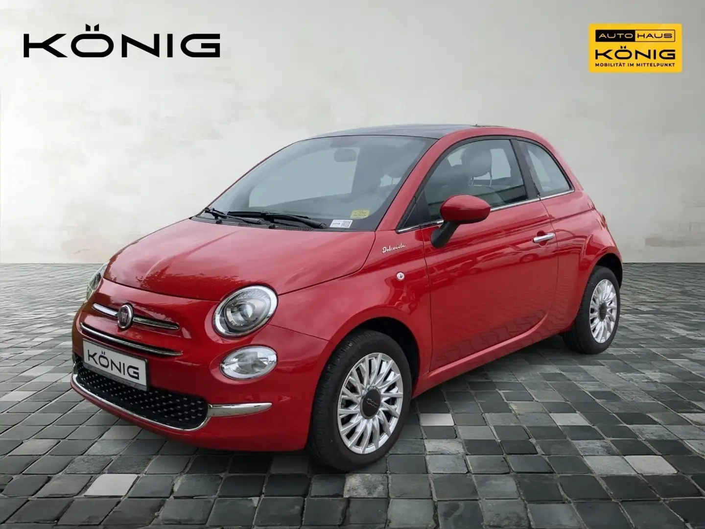 Fiat 500 MY22 1.0 GSE Hybrid DOLCEVITA 51kW ( Rosso - 1