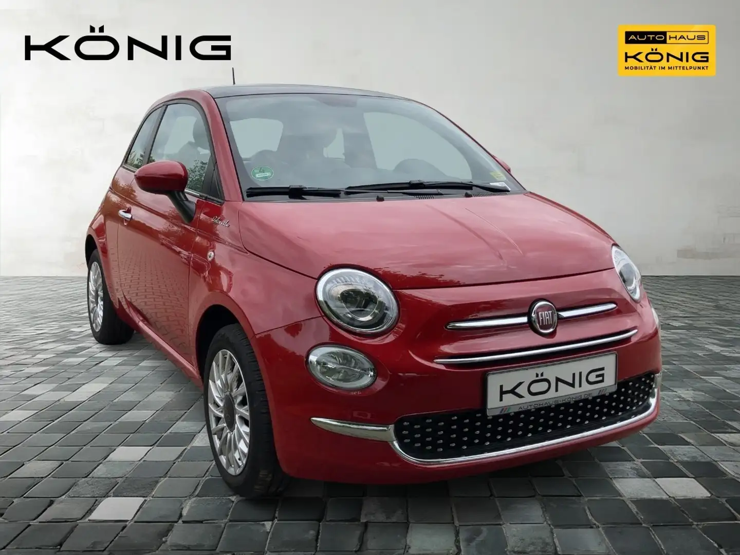 Fiat 500 MY22 1.0 GSE Hybrid DOLCEVITA 51kW ( Rosso - 2
