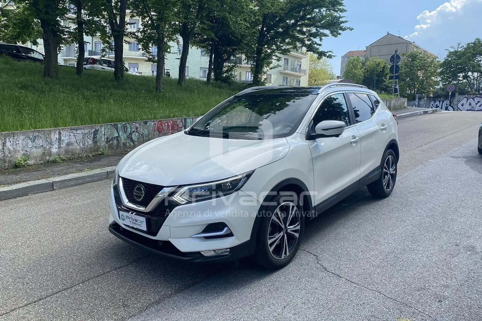 Nissan Qashqai Qashqai 1.3 DIG-T 160 CV DCT N-Connecta Blanc - 1