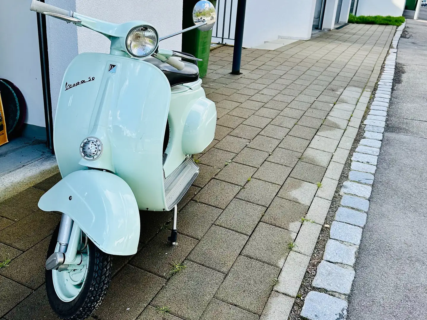 Vespa S 50 Vespa (Piaggio) Vespa 50 S (V5A1T, 1964) Vert - 2