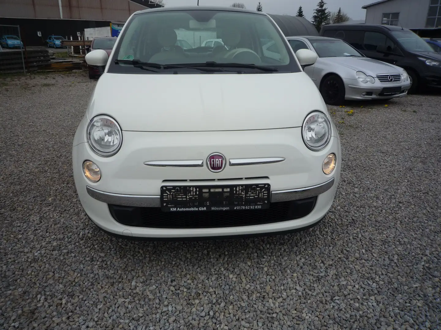 Fiat 500 Lounge*TÜV NEU*Geplegt*Klima Blanc - 2