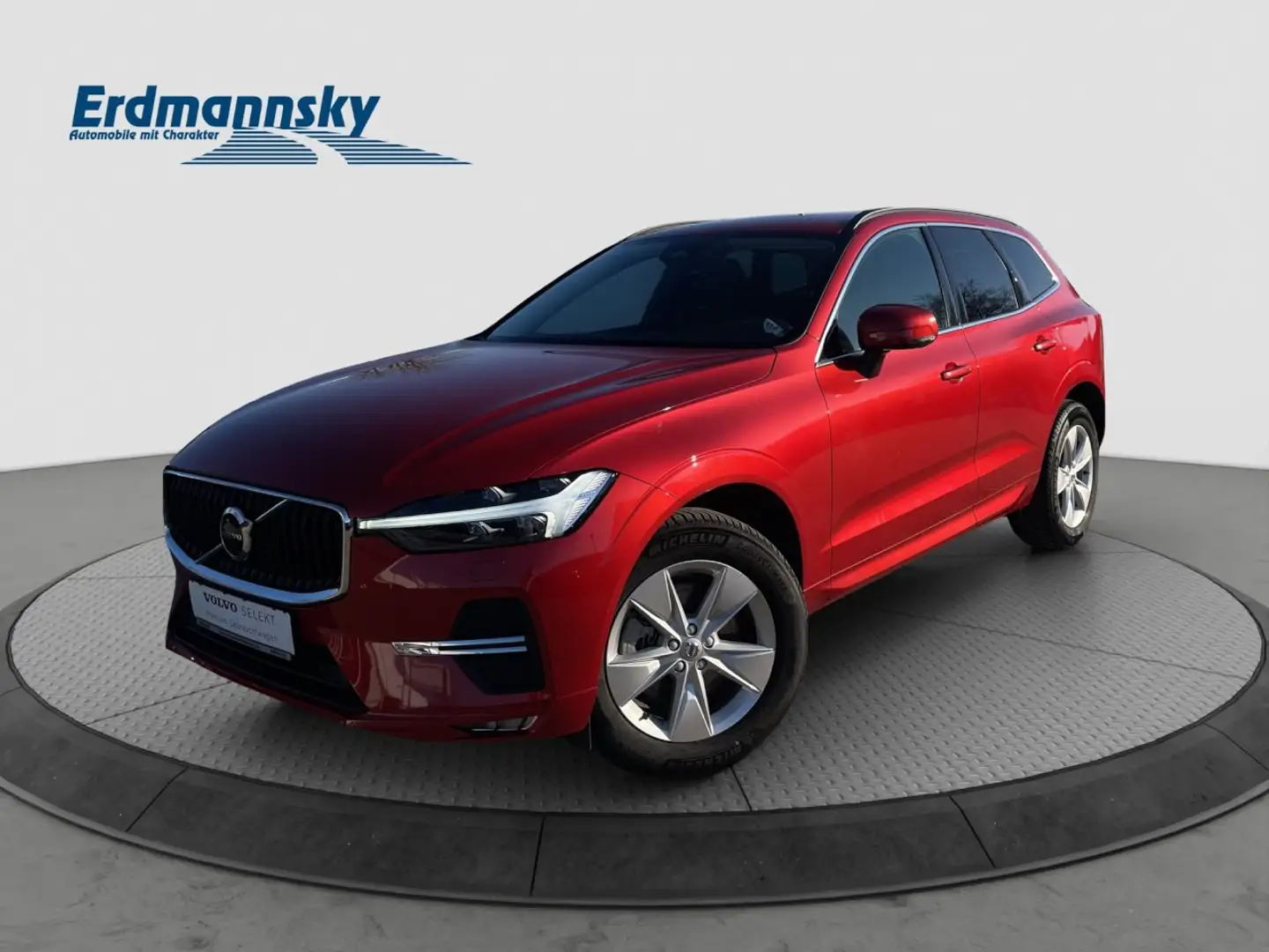 Volvo XC60 Core B4/Leder/Navi/LED/BLIS/4xSHZ/hzb.LK Klima Rouge - 1