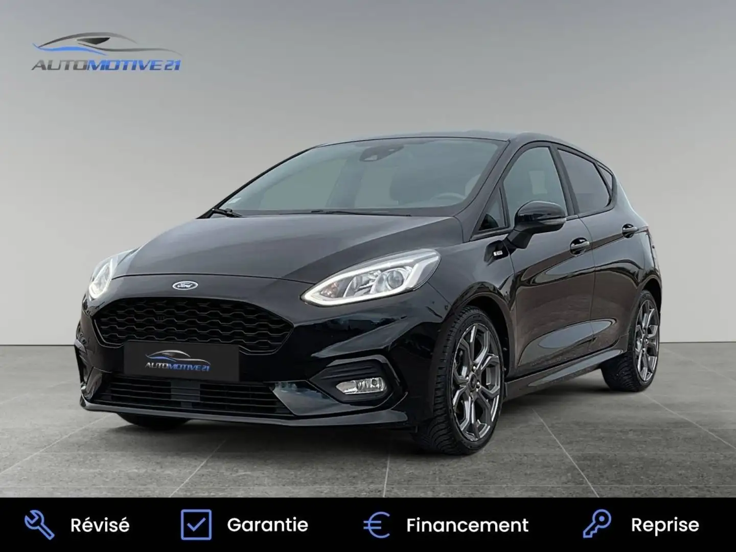 Ford Fiesta IV 1.0 EcoBoost 100ch Stop&Start ST Line 5p Noir - 1