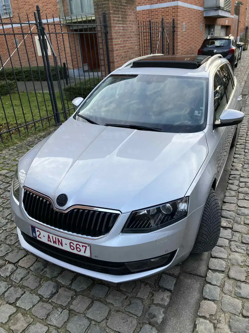 Skoda Octavia Octavia SW 2.0 CR TDi Elegance Zilver - 1