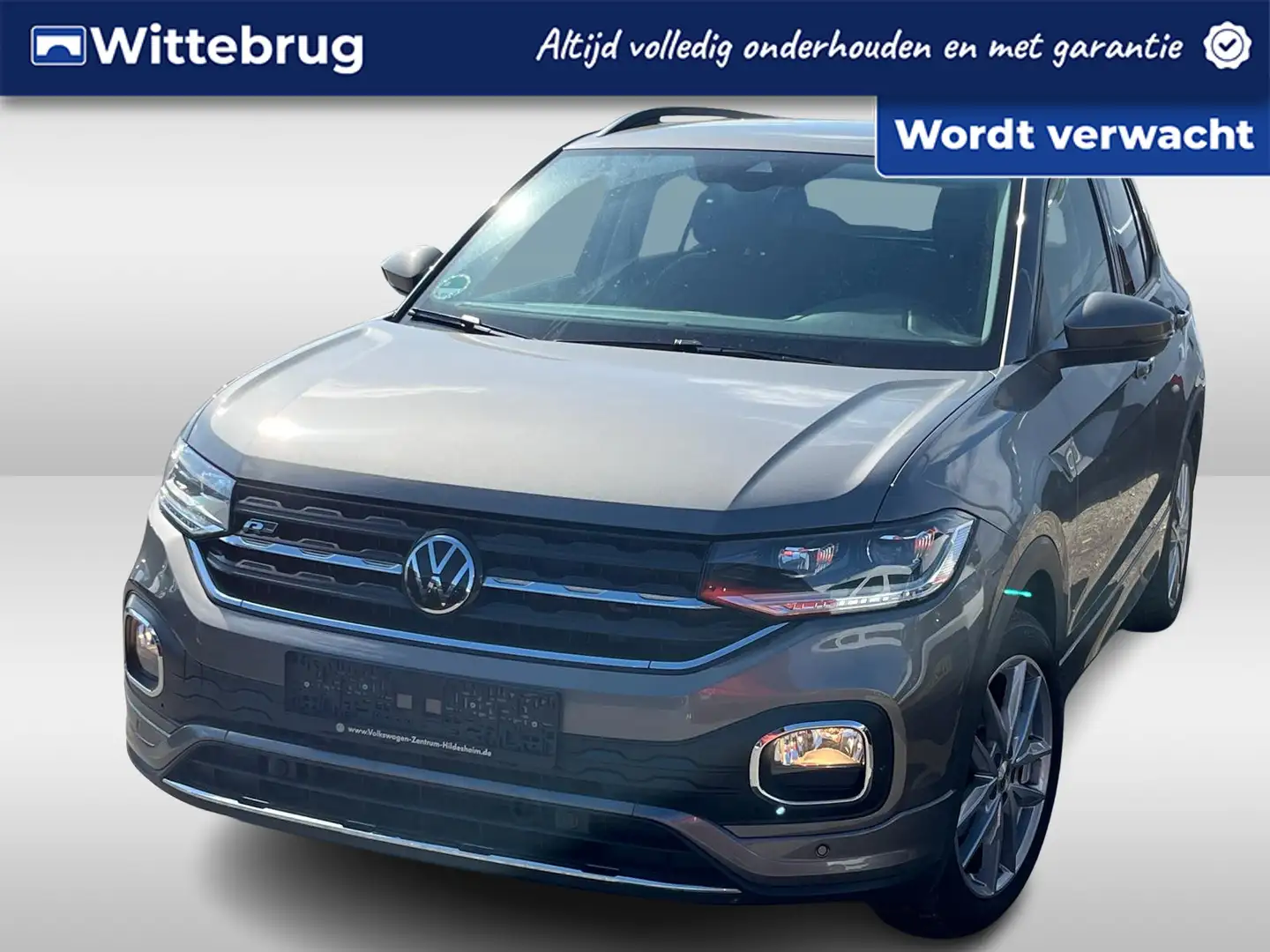 Volkswagen T-Cross 1.0 TSI R-Line / 18'' LM velgen / Led verlichting Grijs - 1