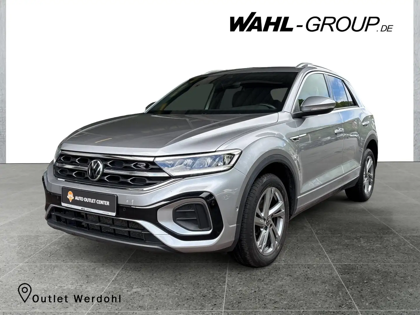 Volkswagen T-Roc 1.5 TSI R-LINE DSG*ALU*KAMERA*SITZHEIZUNG*PARKPILO Grijs - 1