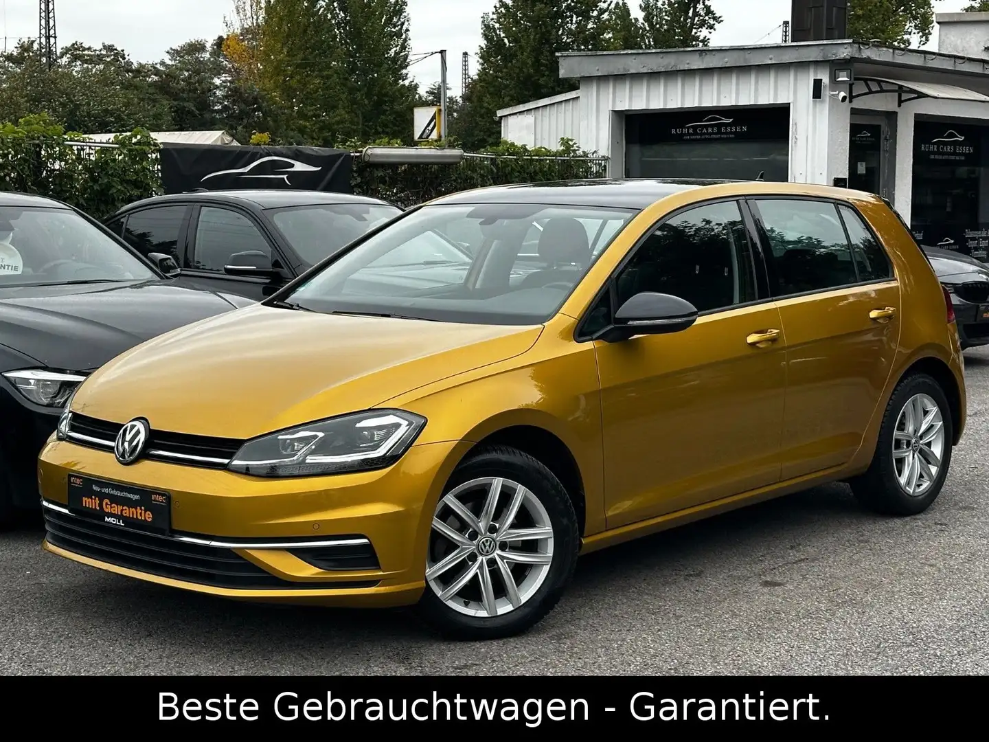Volkswagen Golf 1.0 TSI Sound * NAVI * LED * 1 HAND * TOP * Gelb - 1