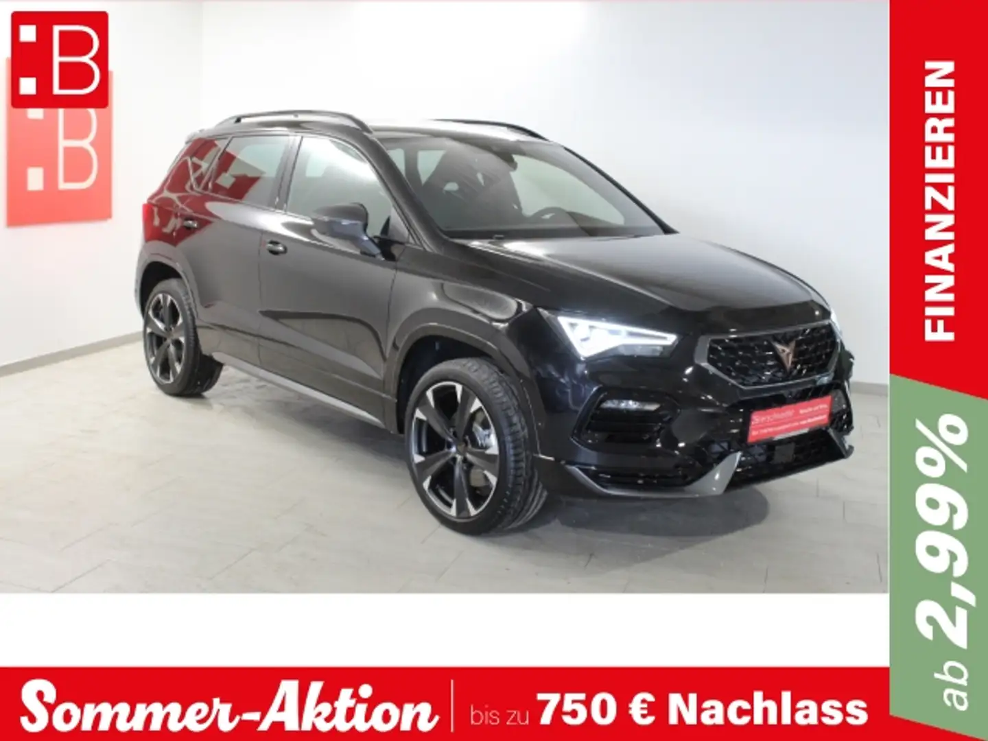 CUPRA Ateca 1.5 TSI DSG 19 AHK LED PANO 5J.-GARANTIE Schwarz - 1