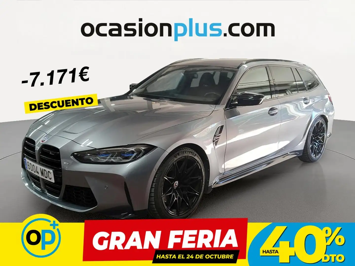 BMW M3 Competition Touring MxDrive Gris - 1