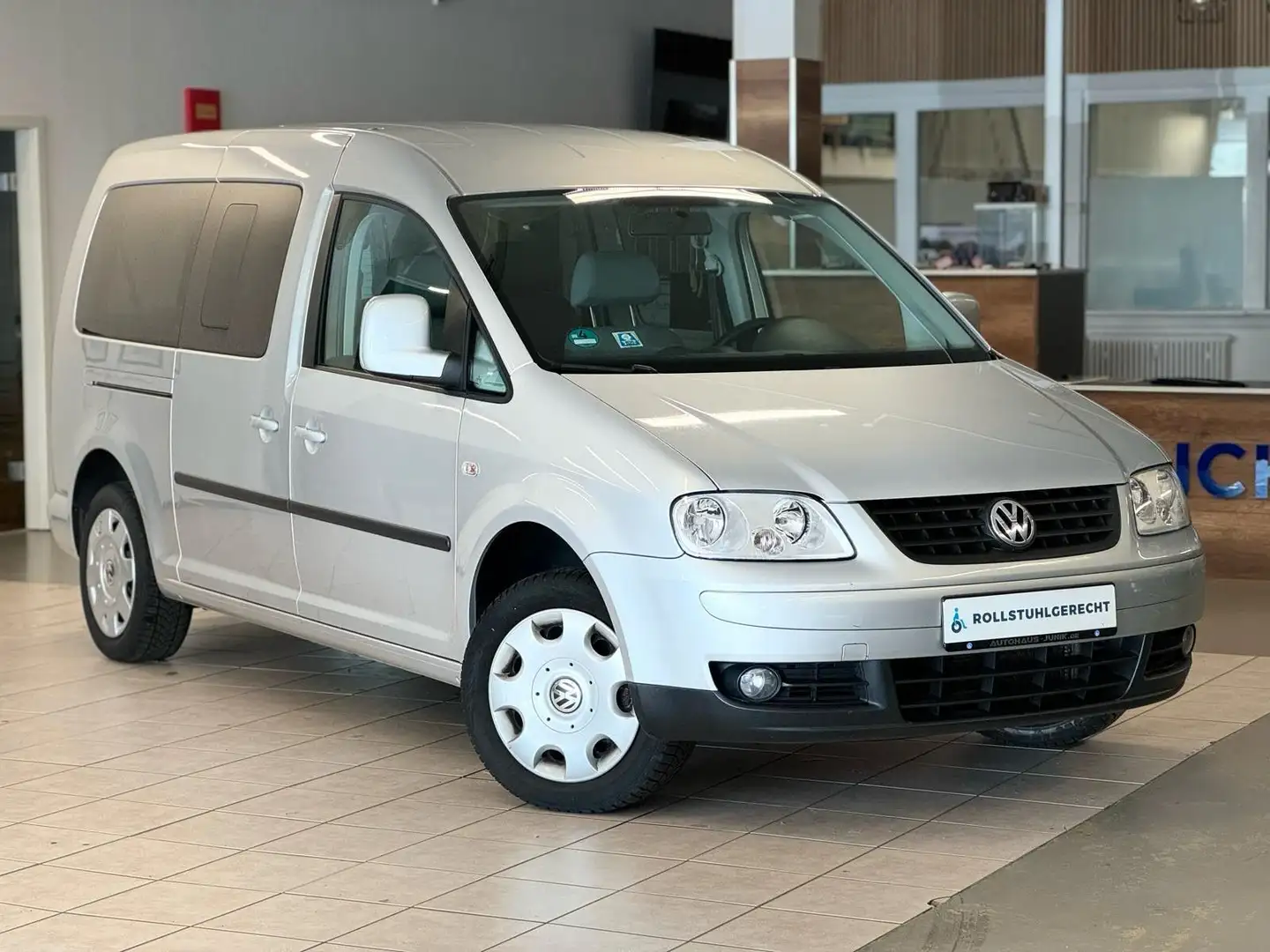 Volkswagen Caddy Maxi-Behindertengerecht-Rampe-1.Hand Argintiu - 2