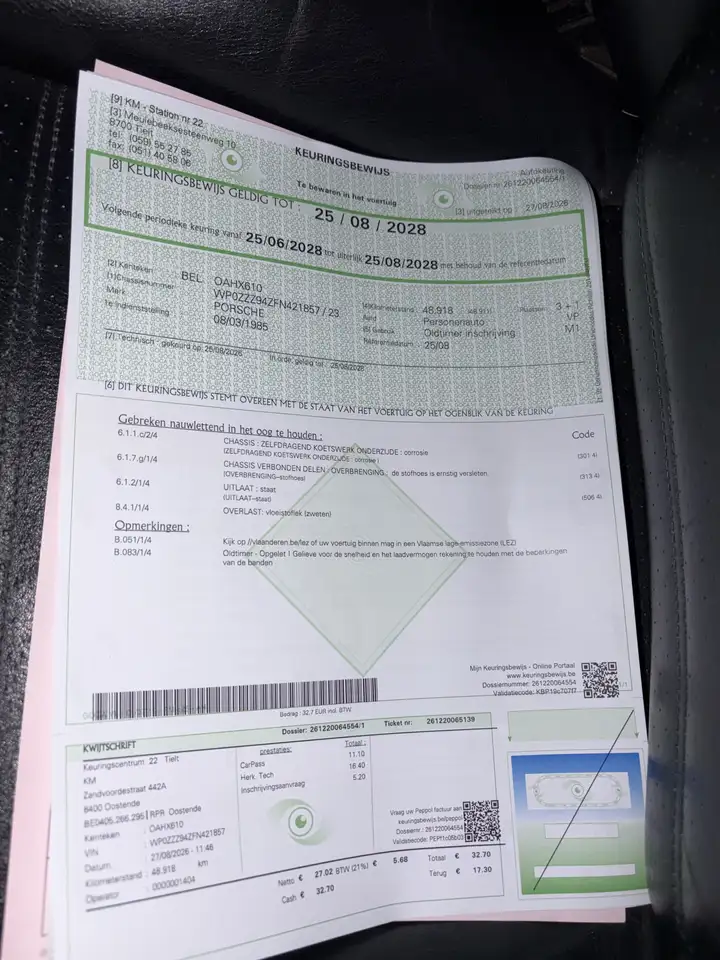 Porsche 944 Gekeurd Voor Verkoop, foto 9