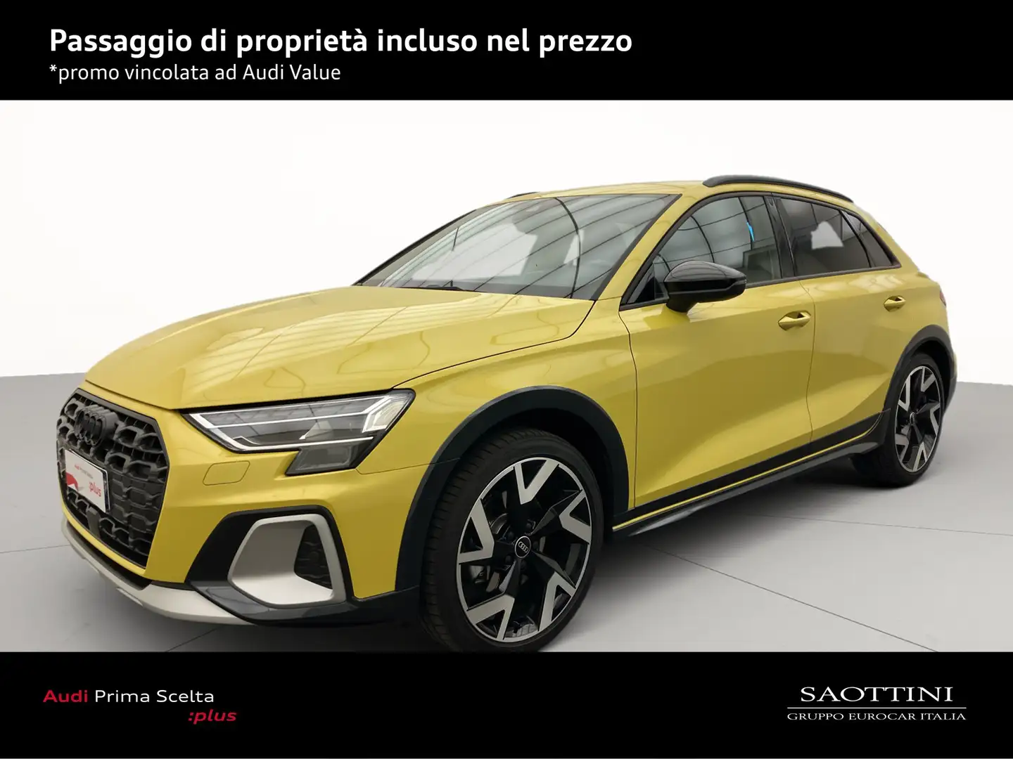 Audi A3 Allstreet 35 1.5 TFSI Identity Contrast S tronic Giallo - 1