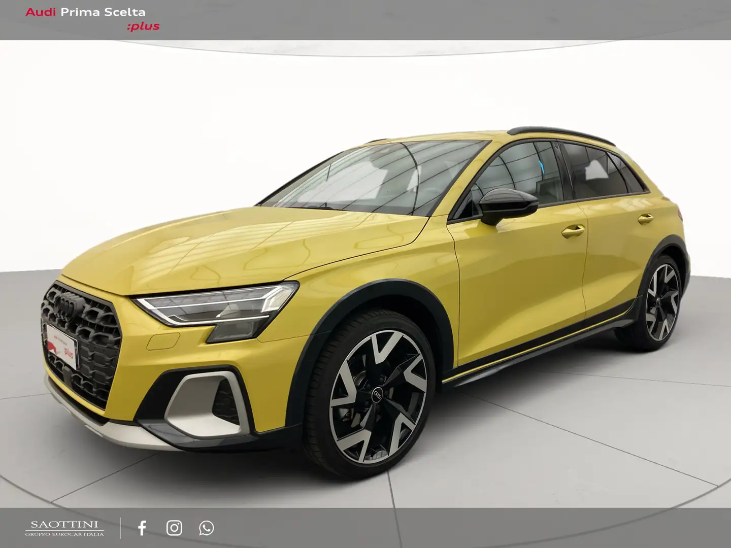 Audi A3 Allstreet 35 1.5 TFSI Identity Contrast S tronic Giallo - 1