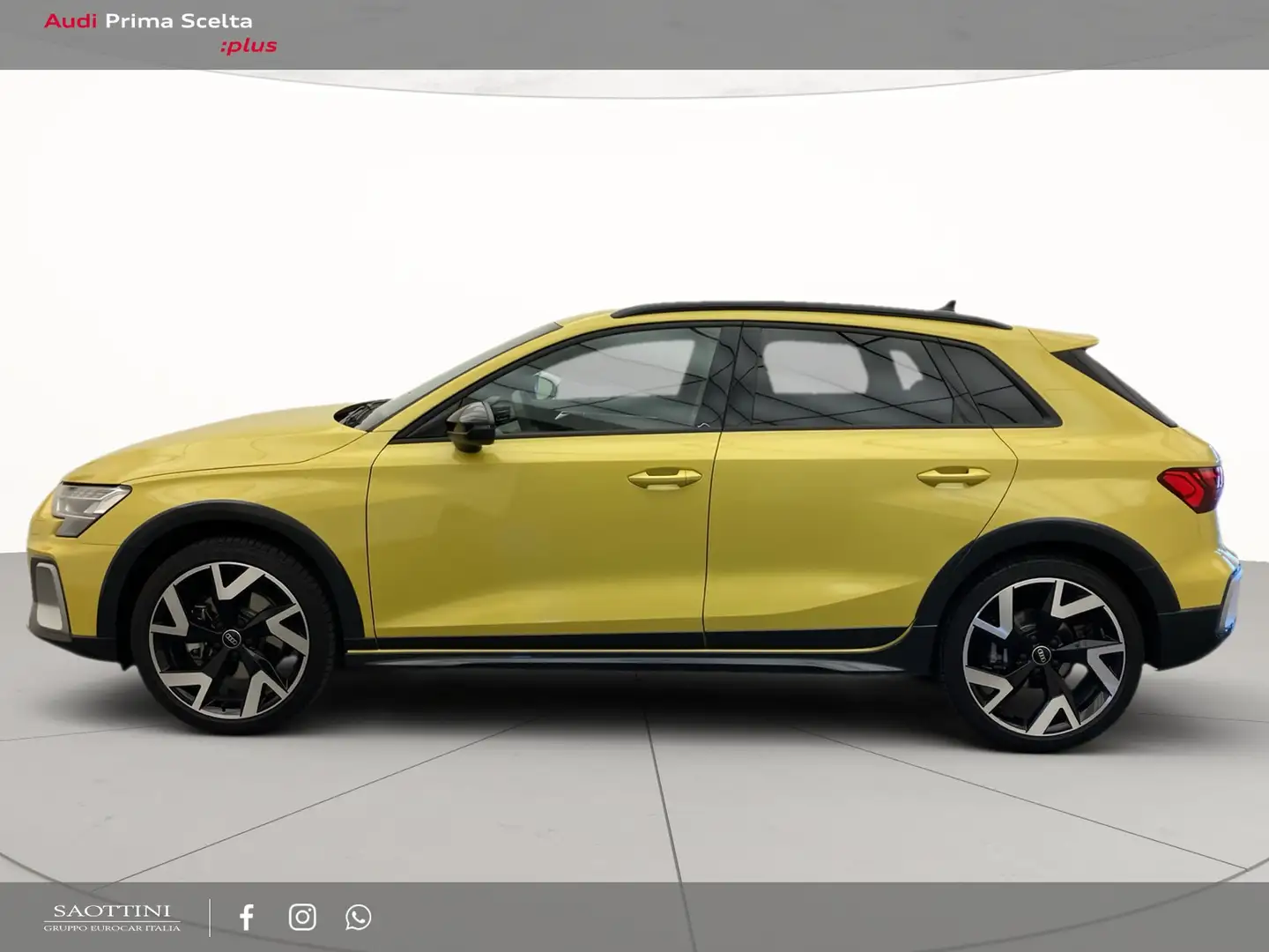 Audi A3 Allstreet 35 1.5 TFSI Identity Contrast S tronic Giallo - 2