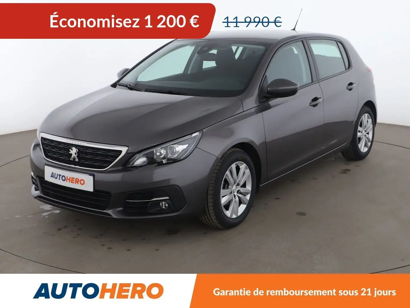Peugeot 308 1.2 PureTech Active Business Gris - 1