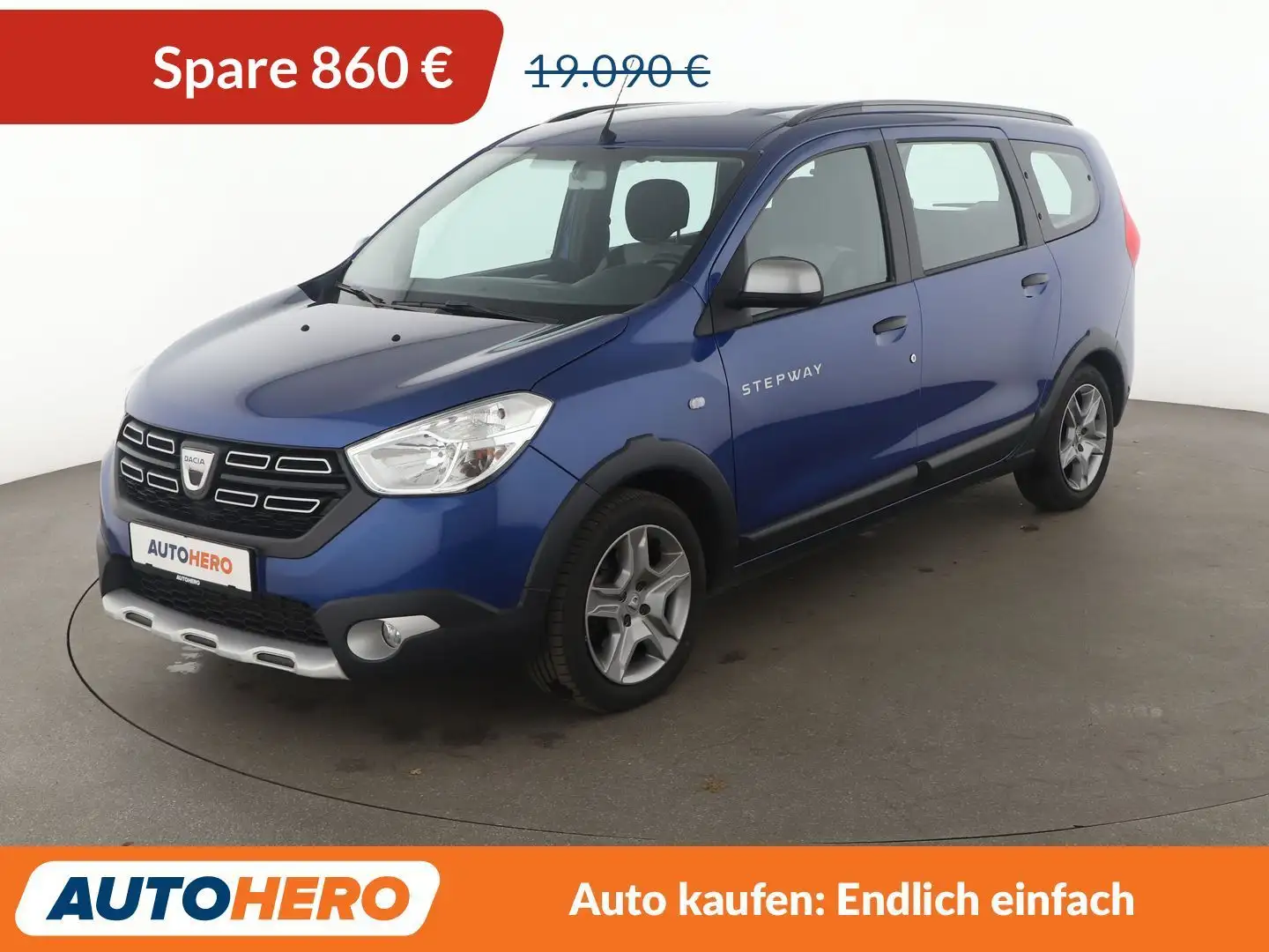 Dacia Lodgy 1.5 Blue dCi Stepway Selection *NAVI*CAM*SHZ*AHK* Blau - 1