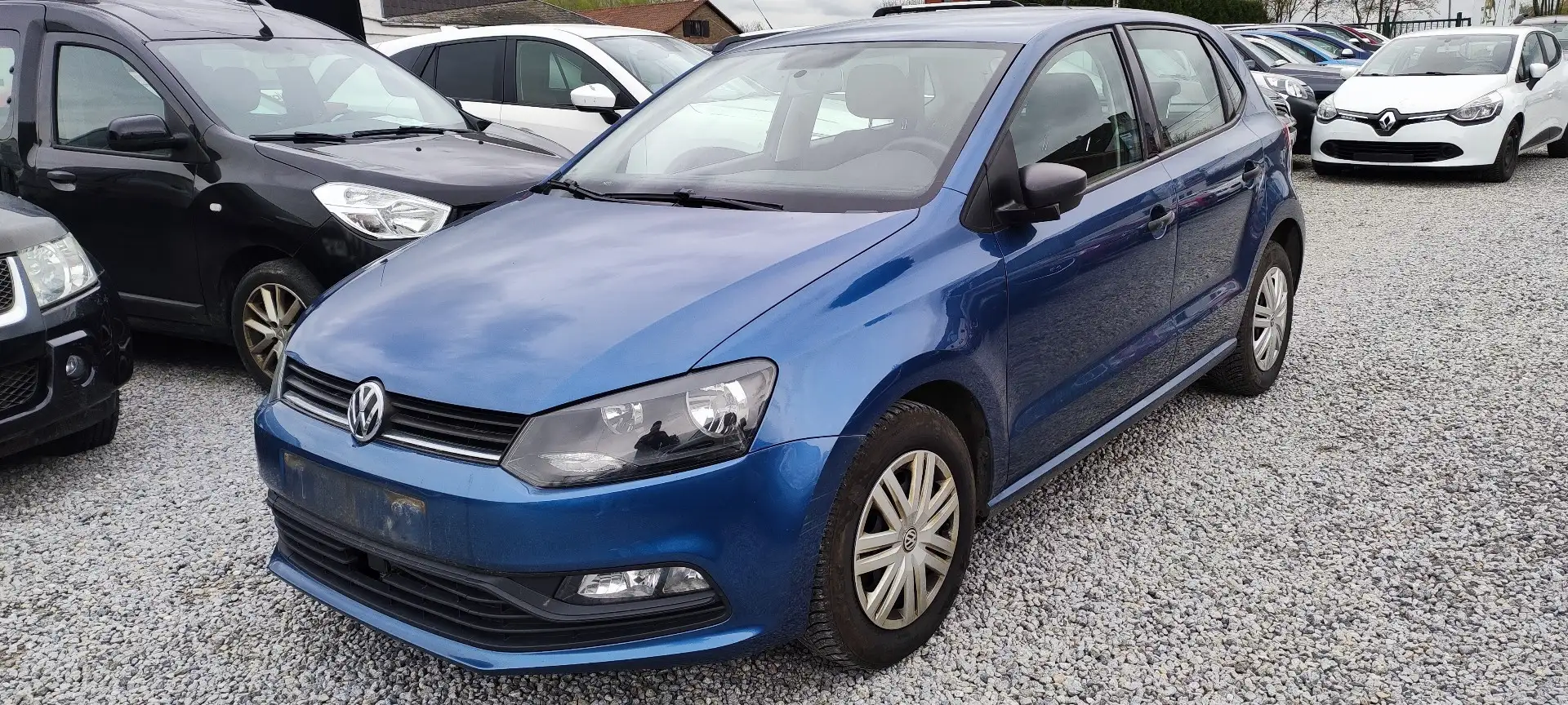 Volkswagen Polo 6R_1.0 i (75CH)_02/2017💢EURO 6B_A/C💢 Blau - 1