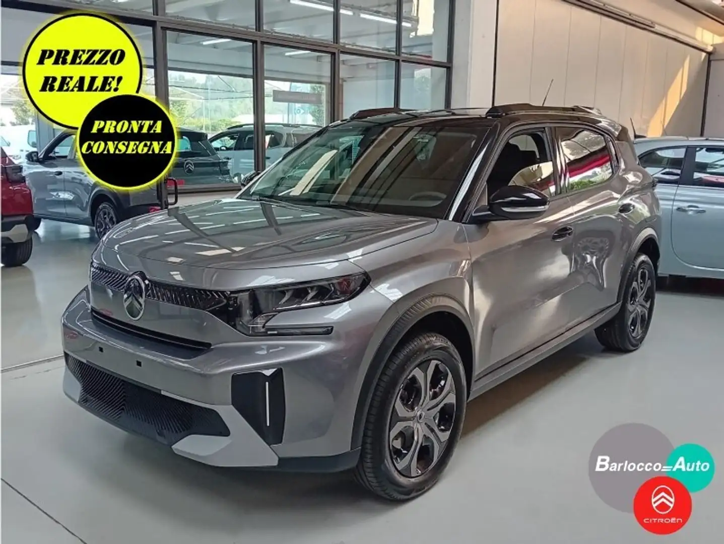Citroen C3 Aircross C3 Aircross Hybrid 145 CV e-DCS6 Plus - 7 POSTI Grigio - 1