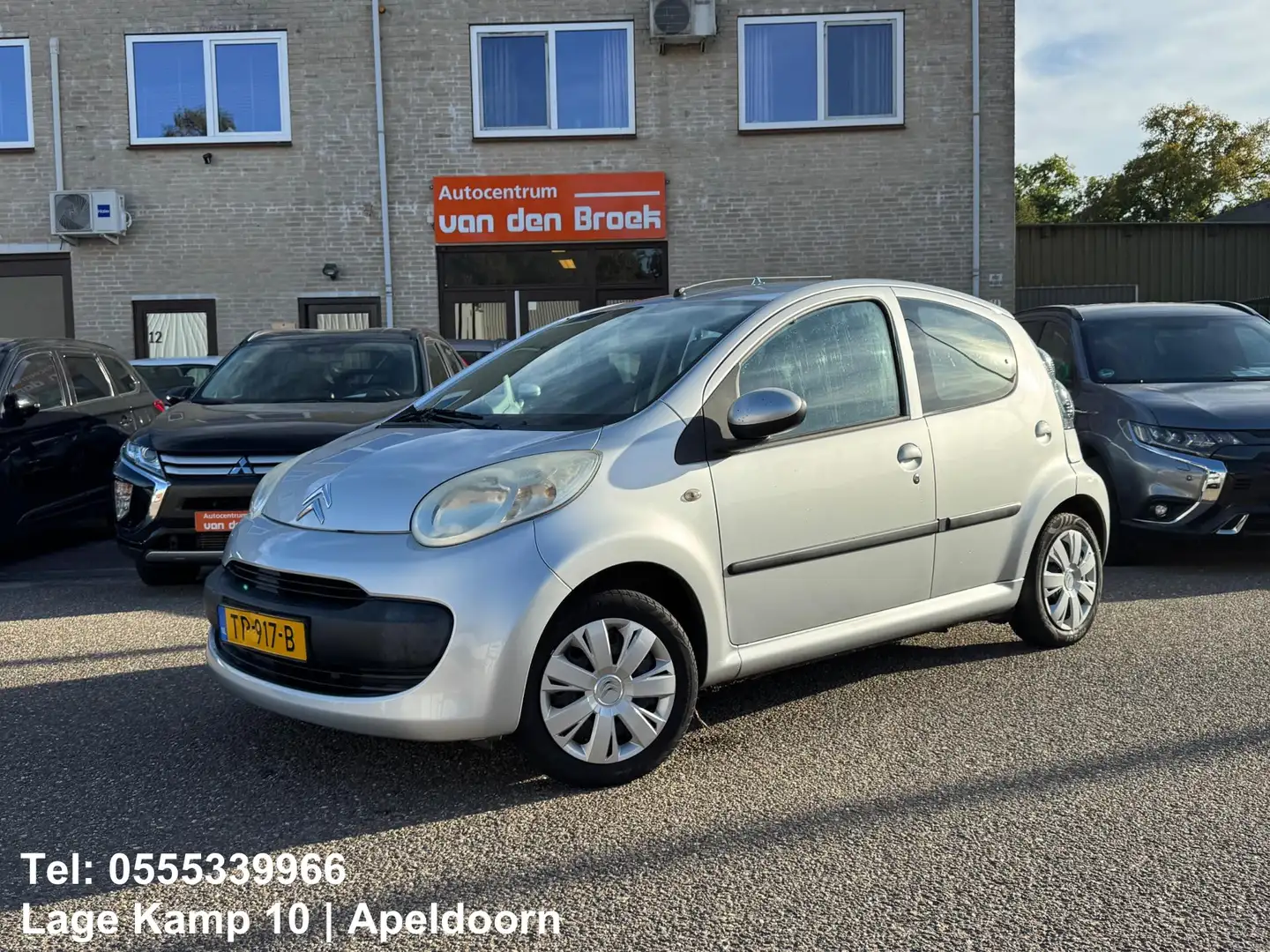 Citroen C1 1.0-12V Ambiance 5Drs Airco Toerenteller Lmv Elec Grijs - 1