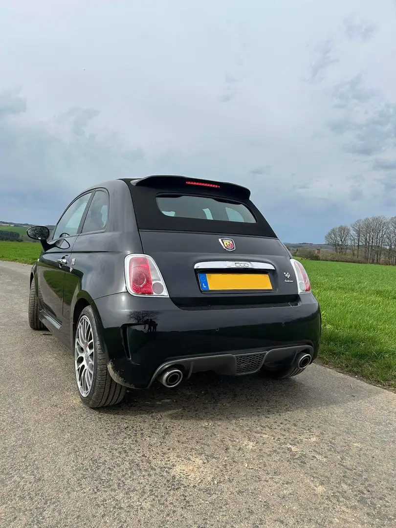 Abarth 595 Turismo Cabrio Чорний - 2