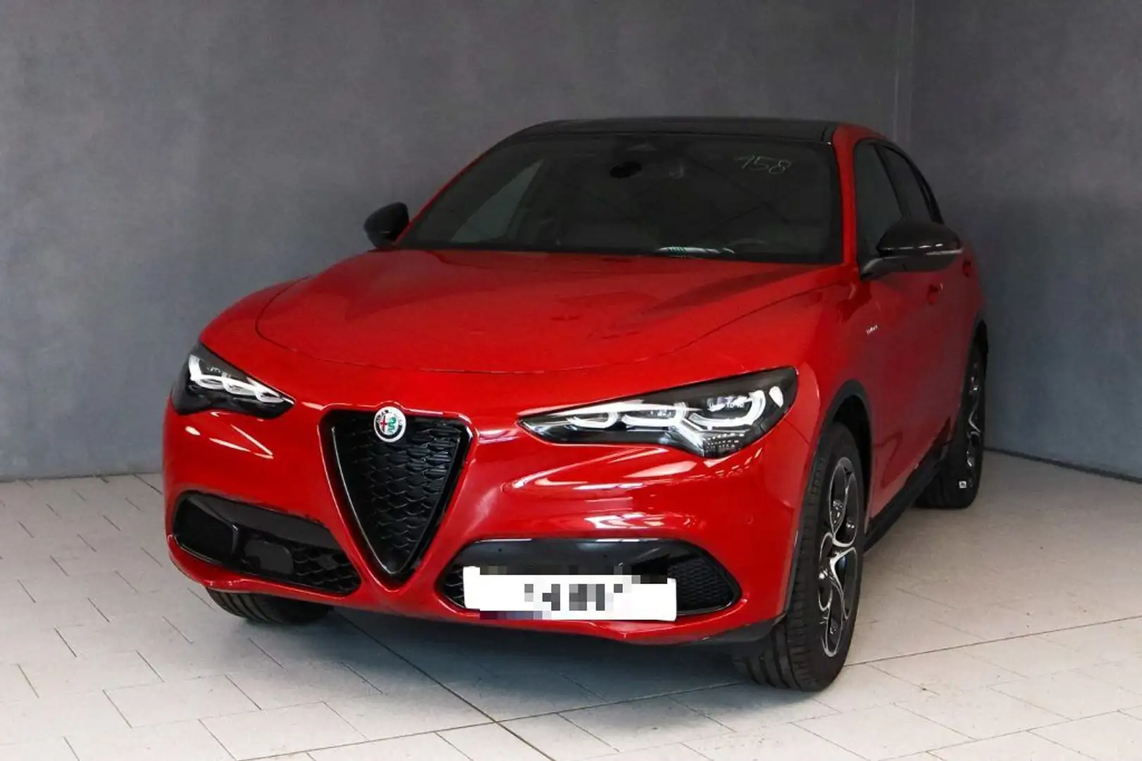 Alfa Romeo Stelvio 2.2 TD 210CV AT8 Q4 Veloce #TETTO APRIBILE Rosso - 1
