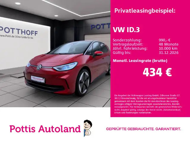 Volkswagen ID.3 PRO S ENERGY IQ.LIGHT NAVI KAMERA