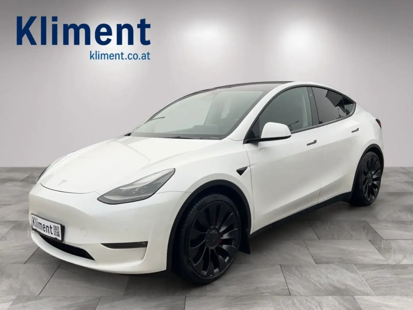 Tesla Model Y AWD 79kWh Performance Weiß - 1