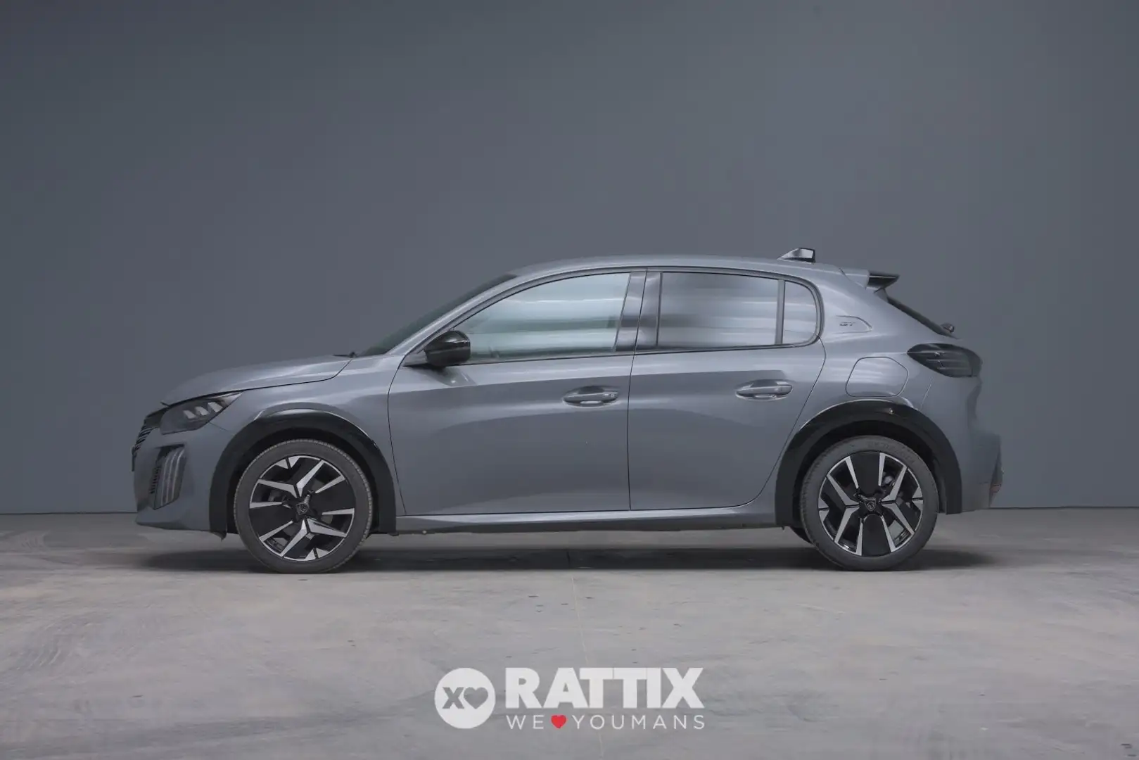 Peugeot 208 1.2 Puretech 100CV GT Gris - 2