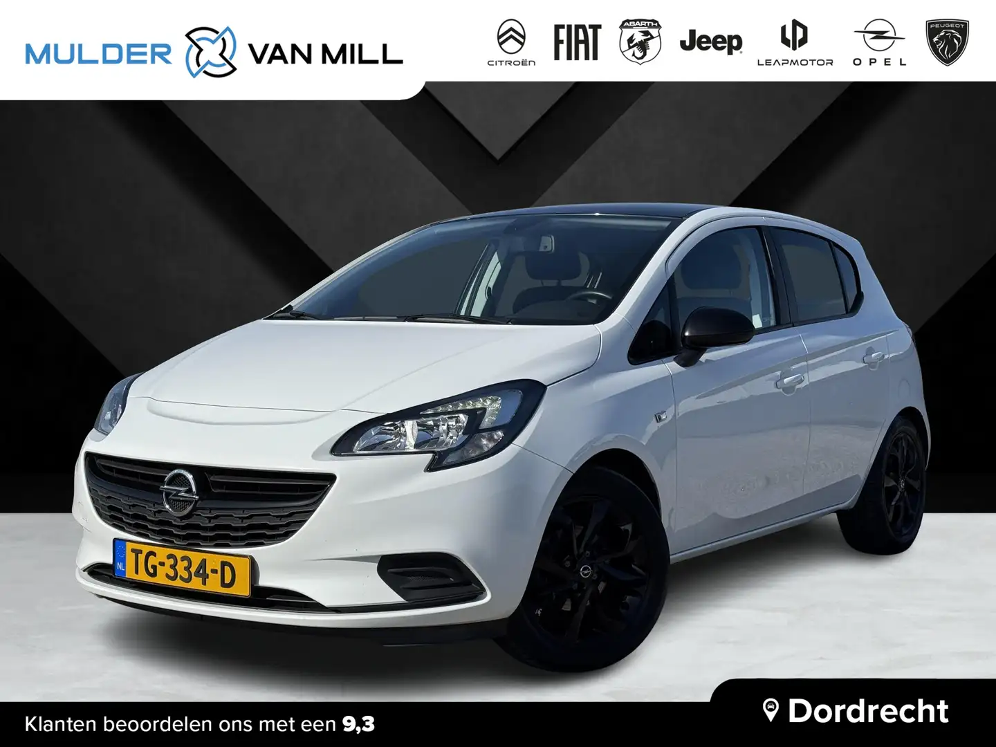 Opel Corsa Black Edition 1.4 90pk | BLACK PACK | TREKHAAK | A Blanco - 1