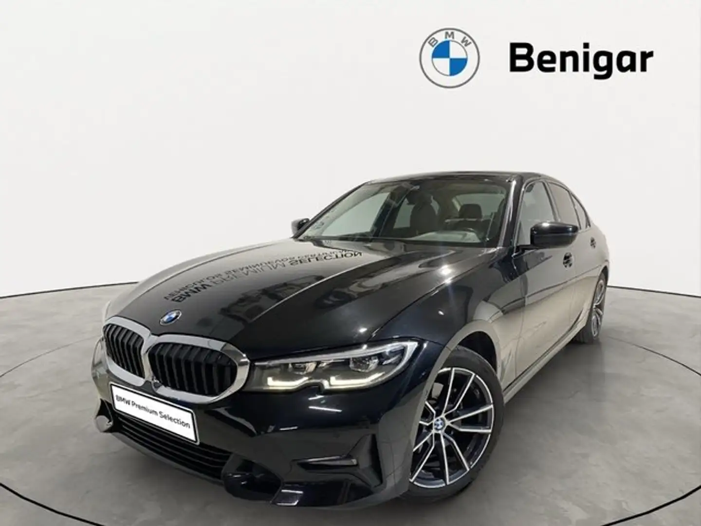 BMW 320 320dA Negro - 1