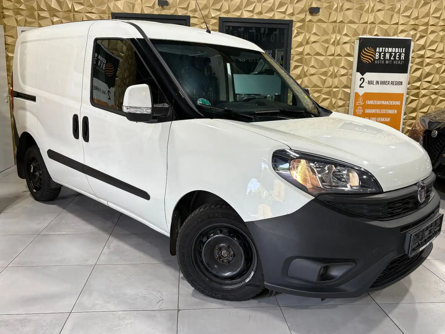 Fiat Doblo SX Kasten/3-SITZ/PDC/KLIMA/TEMPOMAT Weiß - 1