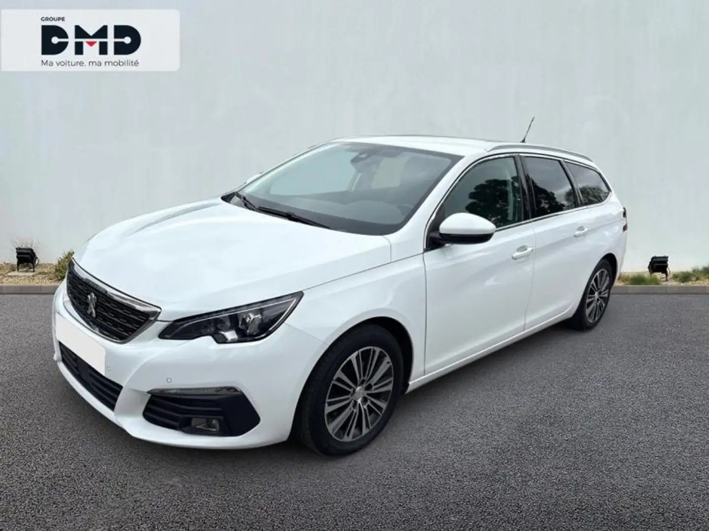 Peugeot 308 1.5 BlueHDi 130ch S\u0026S Allure Business EAT8 Blanc - 1